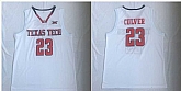 Texas Tech Red Raiders 23 Jarrett Culver White College Basketball Jersey,baseball caps,new era cap wholesale,wholesale hats